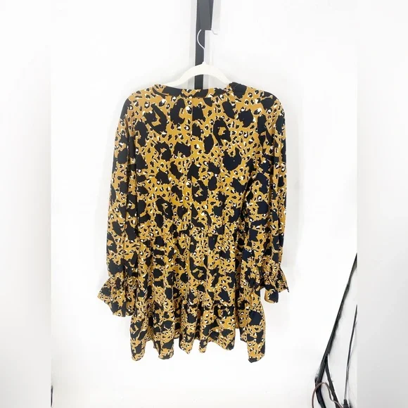 Eloquii Cheetah Printed MIDI Dress Sz 22 - Picture 7 of 8